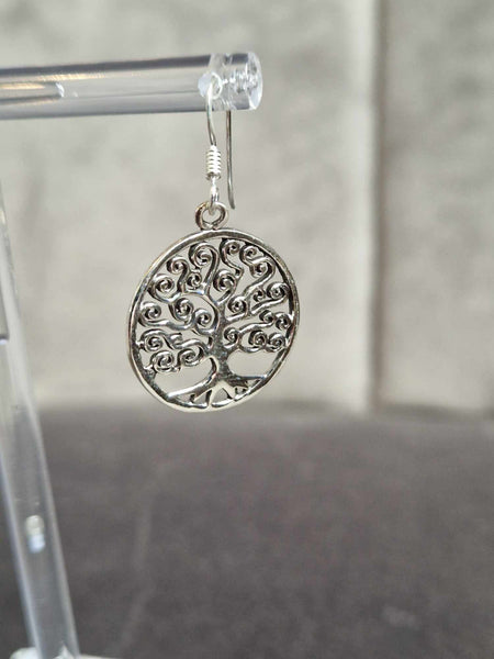 Arbre de Vie - Boucles d'Oreilles - Argent