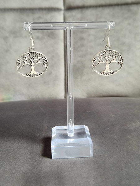 Arbre de Vie - Boucles d'Oreilles - Argent