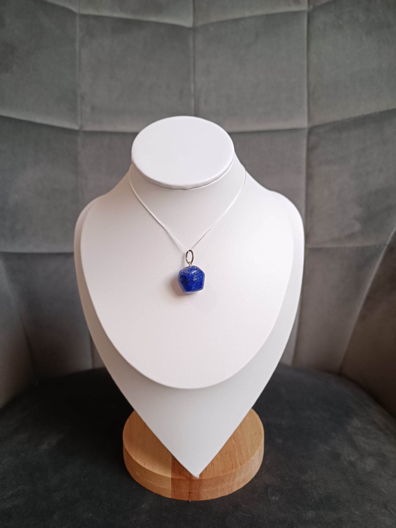 Lapis-Lazuli - Pendentif Pierre Roulée