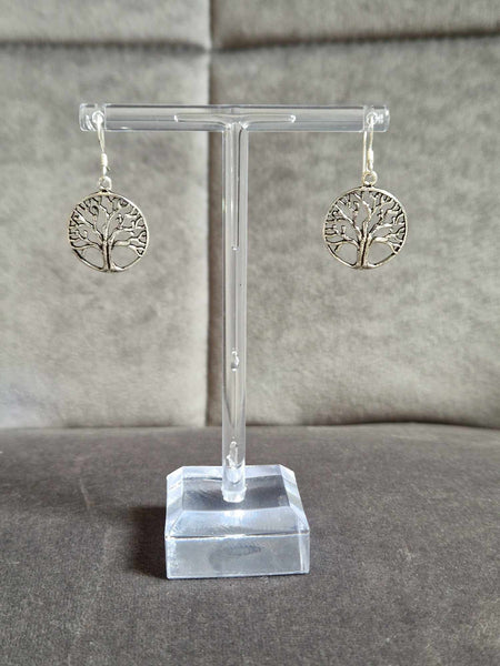 Arbre de Vie - Boucles d'Oreilles - Argent