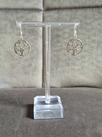 Arbre de Vie - Boucles d'Oreilles - Argent