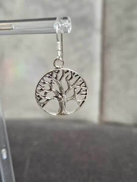 Arbre de Vie - Boucles d'Oreilles - Argent