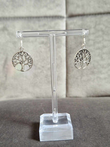 Arbre de Vie - Boucles d'Oreilles - Argent