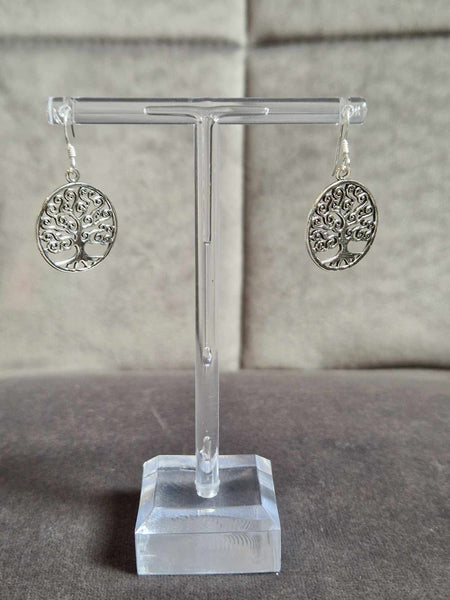 Arbre de Vie - Boucles d'Oreilles - Argent