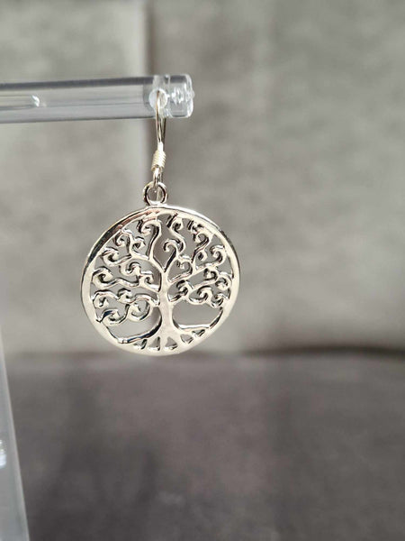 Arbre de Vie - Boucles d'Oreilles - Argent