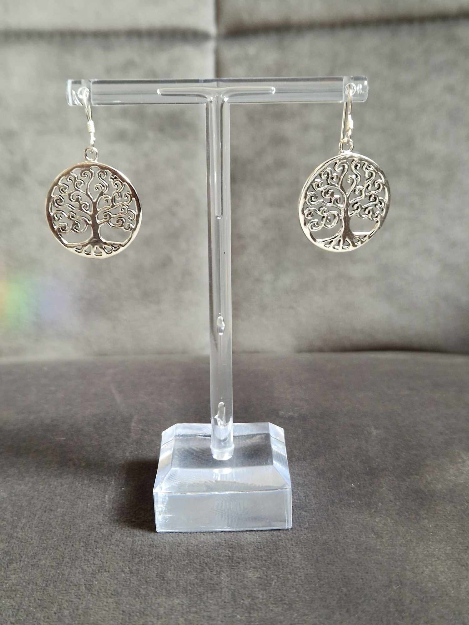 Arbre de Vie - Boucles d'Oreilles - Argent