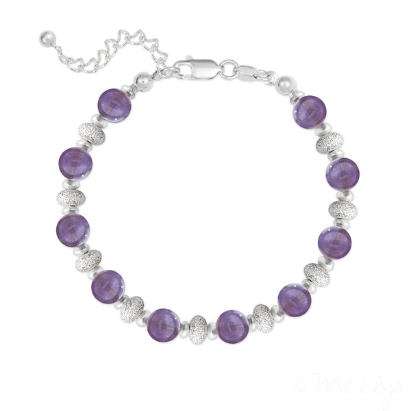 Améthyste - Bracelet - Argent