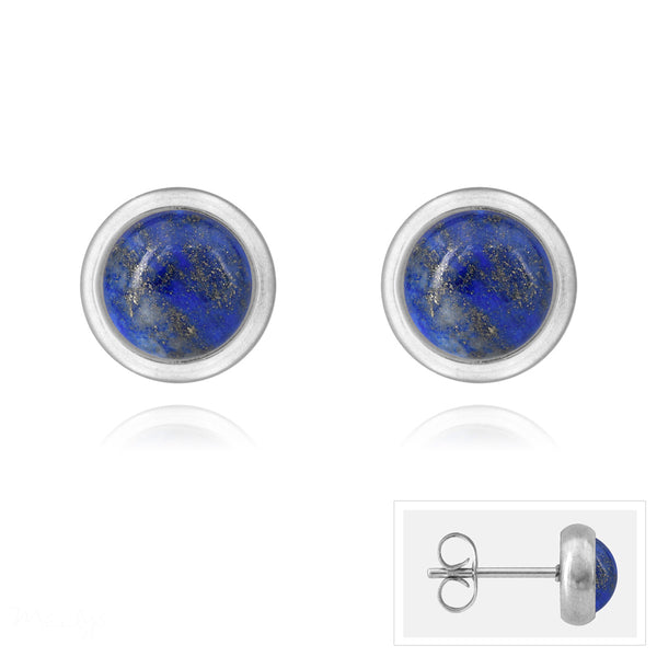 Lapis Lazuli - Boucles d'Oreilles