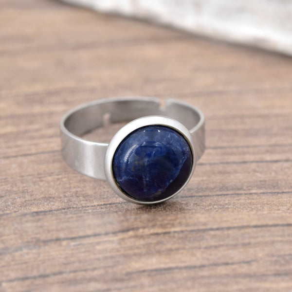 Sodalite - Bague Réglable