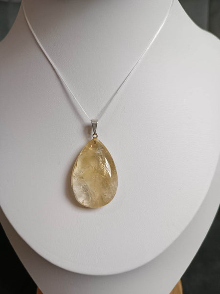 Citrine - Pendentif Goutte - Différents Modèles