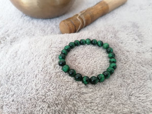 Oeil de Tigre Vert - Bracelet