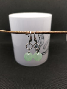 Aventurine - Boucles d'Oreilles