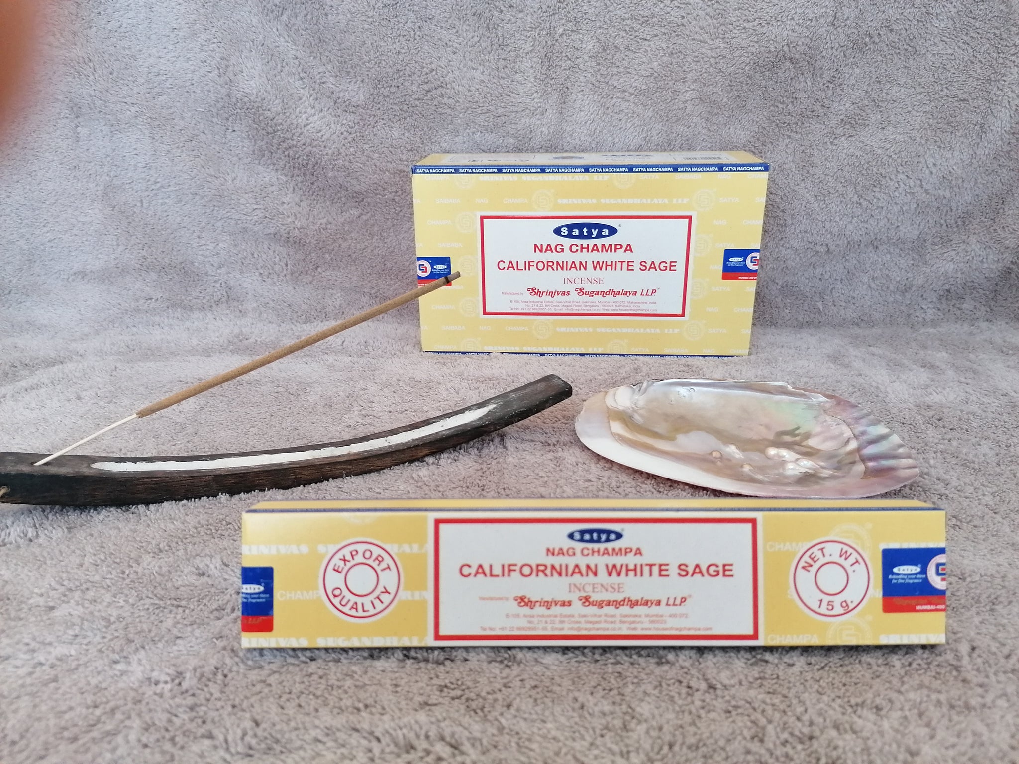 Sauge Blanche de Californie Nag Champa - Encens en Bâtons