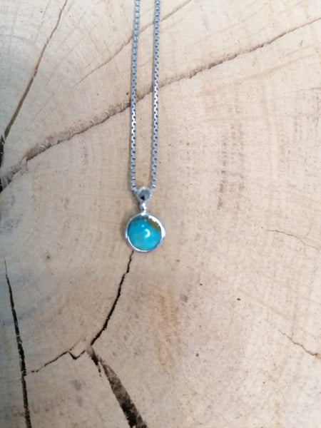 Turquoise - Collier et Pendentif