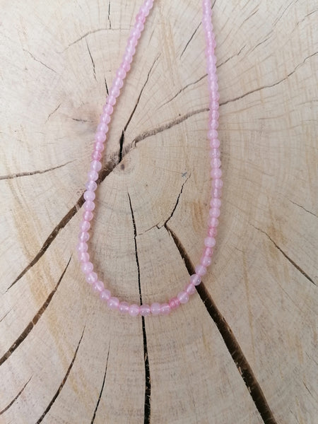 Quartz Rose - Collier